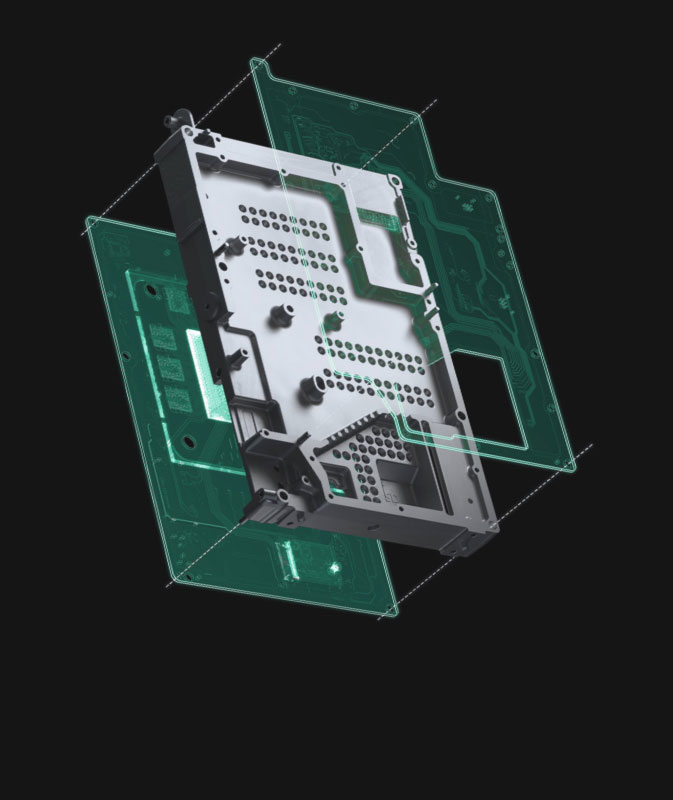 Xbox Series X 散热器底盘